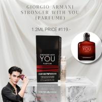 ราคา (NEW ‼️ สินค้าป้ายไทย ขนาด VIAL 1.2ML ) กลิ่นใหม่ เปิดตัวปี 2025 ✨ GIORGIO ARMANI STRONGER WITH YOU (PARFUME) (25845743711)