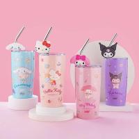 ราคา แก้วเก็บความเย็น Sanrio Characters แก้วน้ำงานลิขสิทธิ์แท้ Sanrio License เก็บความเย็นได้ยาวนาน (21332044475)