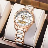 ราคา ▥ Reloj Mujer ORKINA นาฬิกาสําหรับสุภาพสตรีที่มีชื่อเสียงแบรนด์ผู้หญิงนาฬิกากันน้ําเซรามิคนาฬิก (28430273818)