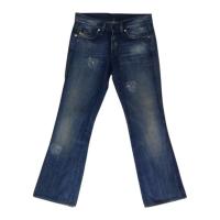 ราคา Diesel Brand_2nd hand กางเกง​​ยีนส์​ขายาว/ วัสดุผ้าฝ้าย %/ Size 26/ Made in Italy / แท้มือสองกระสอบนำเข้า (22457913215)