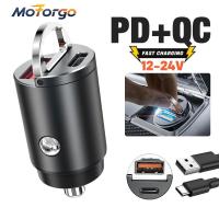 ราคา 45W PD4.0 USB-C Car Charger สําหรับ iPhone 15 & Samsung S24 - Mini 2-Port Super Fast อะแดปเตอร์ที่มองไม่เห็นสําหรับโทรศัพท์ iPad/Android (46857019101)