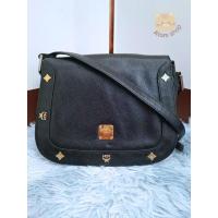 ราคา กระเป๋า MCM มือสอง หนังแท้ฉ่ำๆ สีดำ เยอรมันวินเทจ แท้ % (21293186707)