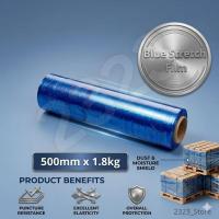 ราคา BLUE COLOUR STRETCH FILM WRAPPING FILM 500MM X 1.8KG (49710836490)