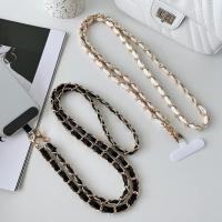 ราคา กระเป๋าสะพายข้างโทรศัพท์โซ่โลหะหนัง PU | เชือกเส้นเล็กสะพายไหล่แฟชั่นสําหรับผู้หญิง (57510963915)