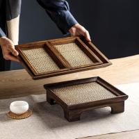 ราคา ถาดไม้ บัวหงาย ถาดวางบิล สี่เหลี่ยม เสริฟน้ำ มีหลายขนาดให้เลือก (14589648773)