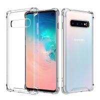 ราคา Samsung Galaxy S8 S9 Plus S10 Plus Note 8 9 10 Plus เคสใส ฝาหลังกันกระแทก TPU Silicone Rugged shockproof Case Back Cover (22382203976)