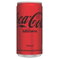 ราคา โค้กเครื่องดื่มอัดลมกลิ่นโคล่าไม่มีน้ำตาล 180มล. Coke No Sugar 180ml. [หมายเลขบาร์โค้ด 8851959108079 ] (40379665815)