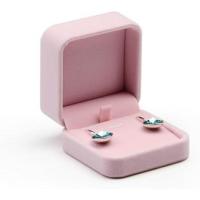 ราคา Oirlv Pink Velvet Pendant Box Big Necklace/Chunky Necklace Gift Box Jewelry Storage Case (47010499046)