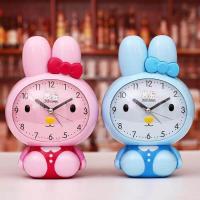 ราคา นาฬิกาปลุก alarm clock น่ารัก HELLO KITTY/HELLO KITTY ปิดเสียงพร้อมนาฬิกาปลุกเสียงการ์ตูนกระต่ายเรืองแสงแบ็คไลท์ (55009759358)