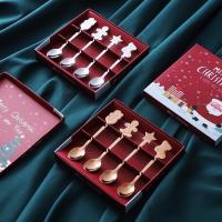ราคา พร้อมส่ง!!! เซ็ตช้อน ของขวัญคริสมาสต์ ของขวัญปีใหม่ (มี 2 สีให้เลือก) (12455933193)
