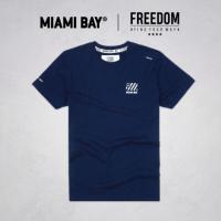 ราคา Miami Bay เสื้อคอกลมชาย รุ่น Freedom สีกรม (4409121606)