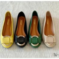 ราคา รองเท้าคัทชูทรงหัวมนส้นแบน Belongse’ รุ่น B6-665 (16256756158)