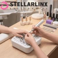 ราคา STELLARLINX พัดลมเล็บฝุ่น Extractor, Strong ดูดแผ่นกรองเล็บฝุ่น, Mini USB Dual-Turbo หลายสีรังผึ้งเล็บเครื่องดูดฝุ่นขัด (57610443917)