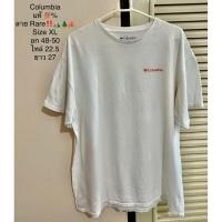 ราคา ส่งต่อ‼️เสื้อยืด เสื้อคอกลม Columbia แท้ %ลายสวยหายาก‼️⛰️⛺️(มือ2 สภาพดี มีรอยชุนเล็กๆที่แขนขวา ภาพสุดท้าย)~Shopหลายพัน (42652988727)