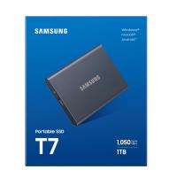ราคา Samsung 1TB T7 Portable SSD USB3.2 (Gray) (15416294080)