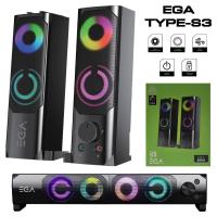 ราคา EGA TYPE-S3 SPEAKER EGA TYPE S3 Stereo Speakers ลำโพงซัพวูฟเฟอร์คอมพิวเตอร์ (24185016901)