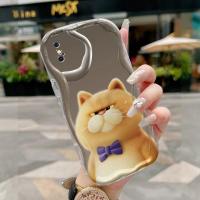 ราคา IPhone X Xs Max Xr 7 8 Se 2020 6 Plus 6s Plus 11 Pro Case Simple Transparent Super Cute Cat (41325269115)