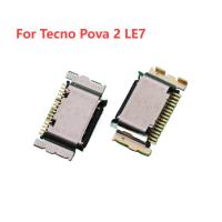 ราคา 5-50pcs Micro Usb Charger ชาร ์ จ Pin Plug Dock Port Connector ซ ่ อมอะไหล ่ สําหรับ Tecno Pova 2 LE7 ชาร ์ จ Pin พอร ์ ต Connector (24065350074)