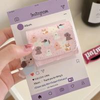 ราคา สําหรับ iphone AirPods Pro 2 AirPods 1/2/3/4 กระเป๋าหนังหูฟังลายการ์ตูน เคสหูฟังไร้สาย (27656970344)