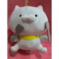 ราคา ตุ๊กตาหมีขาว สติ๊กเกอร์line ถือช้อน -ส้อม (12758177706)
