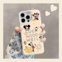 ราคา เคสมิกกี้มินนี่สําหรับiPhone 17 16 16E 15 14 13 12 11 Pro Plus Max X XR Xs Max Air Borderพิมพ์รวมทุกอย่างFullcoverกล้องกันกระแทกMSCY (26641044724)
