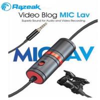 ราคา ไมค์หนีบเสื้อ Razeak Video Blog Mic Lav Superb Sound For Audio And Video Rocording (3240194321)