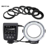 ราคา RING FLASH MEIKE MK-FC100 FOR CANON/NIKON/OLYMPUS/PANTEX พร้อมส่งในไทย (21082267827)