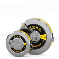 ราคา Stainless Steel Round Steel Ruler 20/30/50m Portable Engineering Measuring Disk Ruler with Concealed Rocker Carbon Steel (28862784975)