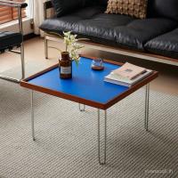 ราคา Yoer Square Coffee Table Bag Hows Medieval Nordic Simple Stainless Steel Dopamine Retro Coffee Table Bag Hows Coffee Table (46758022868)