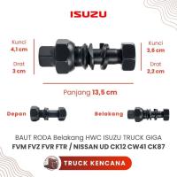ราคา ISUZU GIGA REAR WHEEL BOLT ซ้ายขวา ISUZU GIGA FVM FTR FVR GIGA 190PS 210PS 285PS NISSAN UD CK12 CW41 CK87 รถบรรทุกรถบรรทุก (44655357899)