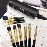 ราคา พร้อมส่งเซตแปรงแต่งหน้าMAC9ชิ้นมาพร้อมกล่องหนัง (9523651217)