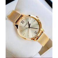 ราคา Win Watch shop นาฬิกา Casio รุ่น LTP-E157MG-9A นาฬิกาผู้หญิงสายถัก สีทอง รุ่นใหม่ล่าสุดรับเต็ม (ส่งฟรี ) (11403662237)