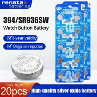 ราคา 20PCS Renata 394 SR936SW AG9 LR936 1.55V Silver Oxide Toys Scale Watch Battery EE6210 194 LR45 Button Coin Cell MADE IN (19844365614)