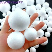 ราคา ลูกบอลโฟม ANGRYSWIFT, ลูกบอลคริสต์มาสสีขาวทรงกลม, งานฝีมือ Polystyrene เครื่องประดับคริสต์มาสขนาดเล็ก ต้นคริสต์มาส (43810913903)