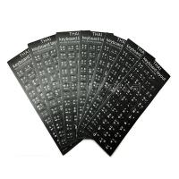 ราคา Thai Keyboard Stickers สติ๊กเกอร์แป้นพิมพ์ภาษาไทย สติกเกอร์ ภาษาไทย-อังกฤษสำหรับติดคีย์บอร์ด สติ๊กเกอร์ภาษาไทย คีย์บอร์ด (27312169416)