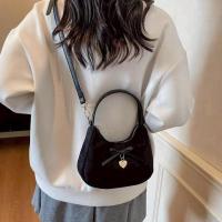 ราคา AMIKABAG(MK2515) กระเป๋าสะพายข้างผ้าหนังกลับ (ขนาด10นิ้ว) (43373212689)