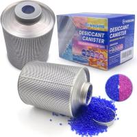 ราคา Wisesorb 800g 16 PC Reusable Silica Gel เครื่องลดความชื้นกระป๋องสีฟ้าสีพรีเมี่ยม Indicating ความชื้น Absorb สําหรับตู้ (43681261874)