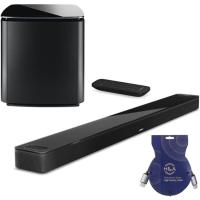 ราคา Bose Smart Dolby Atmos Soundbar, Black Bundle with Wireless Surround Speakers (42679078709)