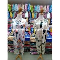 ราคา ชุดนอนผ้าแพรญี่ปุ่น ชุดเสื้อกางเกงคอกลม (5539120611)