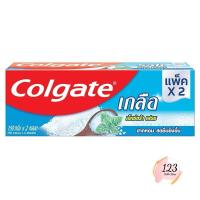 ราคา (2หลอด/แพ็ค) Colgate Toothpaste 150 กรัม คอลเกต ยาสีฟัน สูตรเกลือ เอ็กซ์ตร้าเฟรช มิ้นท์ ✨ (27921738509)