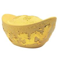 ราคา HOM08120 กระปุกออมสินเงินหยวนเป่า ใหญ่ (สีทอง) (63927301)
