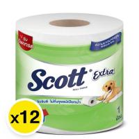 ราคา Scott สก๊อตต์ เอ็กซ์ตร้า กระดาษชำระ บิ๊กโรล ยาวพิเศษ (12ม้วน) กระดาษทิชชู่ ทิชชู่ กระดาษชำระ (25034451839)