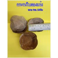 ราคา [100ใบ ]กระทงใบตองแห้ง กระทงถ้วย ถ้วยใบตองแห้ง กระทงขนมเข่ง (6015152960)