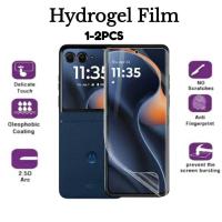 ราคา 1-2PCS โทรศัพท์แบบพับได้ HD Clear Screen Protector สําหรับ Motorola Moto Razr 70 70 + Ultra กลับด้านหน้า Hydrogel ฟิล์มนุ่มสําหรับ Motorola Moto Razr 60 50 Ultra 50Ultra 60Ultraฟิล์มนุ่ม (48011030449)