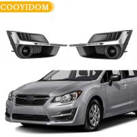 ราคา ฝาครอบไฟตัดหมอกสําหรับ Subaru Impreza 2015 2016 ไฟตัดหมอก trim 57731FJ310 ไฟหน้ากระจังหน้ากรอบย่าง (50261470014)