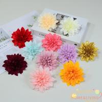 ราคา WISDOM 5 ชิ้นประดิษฐ์ดอกไม้หัว, 10.5 ซม.ผ้าไหมประดิษฐ์ดอกเบญจมาศ, Hand-made วัสดุประดิษฐ์เลียนแบบดอกไม้ปลอมอุปกรณ์เสริมผม (41280082114)