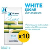 ราคา น้ำตาลทราย น้ำตาลทรายคละแบบคละสี ขาว/ขาวบริสุทธิ์/ไม่ฟอกสี 1 กก.x 10 ถุง (คละแบบ คละสี คละยี่ห้อ) (49308037178)