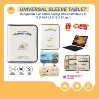 ราคา Chuwi MiniBook X 10.8 นิ้ว 2024 2022 กระเป๋ากระเป๋ากระเป๋ากระเป๋าถือแล็ปท็อปคลุมทั้งหมด PouchBag ผ้าใบ Snoopy ถั่วลิสง (43730070411)