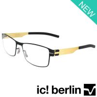 ราคา Ic Berlin แว่นตารุ่น 011 C-4 สีดำขาทอง PAUL R กรอบเต็ม ขาข้อต่อ ไม่ใช้น๊อต วัสดุ สแตนเลส สตีล Eyeglasses Stainless Steel (4114182601)