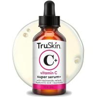 ราคา TruSkin Vitamin C Super Serum for Face - ประโยชน์ในเซรั่มเดียวพร้อมวิตามินซี, เรตินอล, ไนอาซินาไมด์, กรดไฮยาลูโรนิก &amp; Squalane - เพิ่มความกระจ่างใส กระชับ &amp; เรียบดู (54510733673)